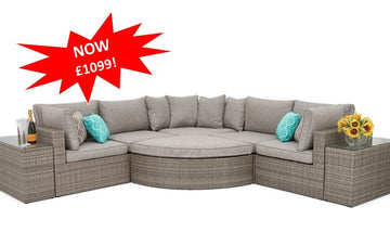 #1021 - Barbados Multifunctional Corner Set 🌴🛋️☀️